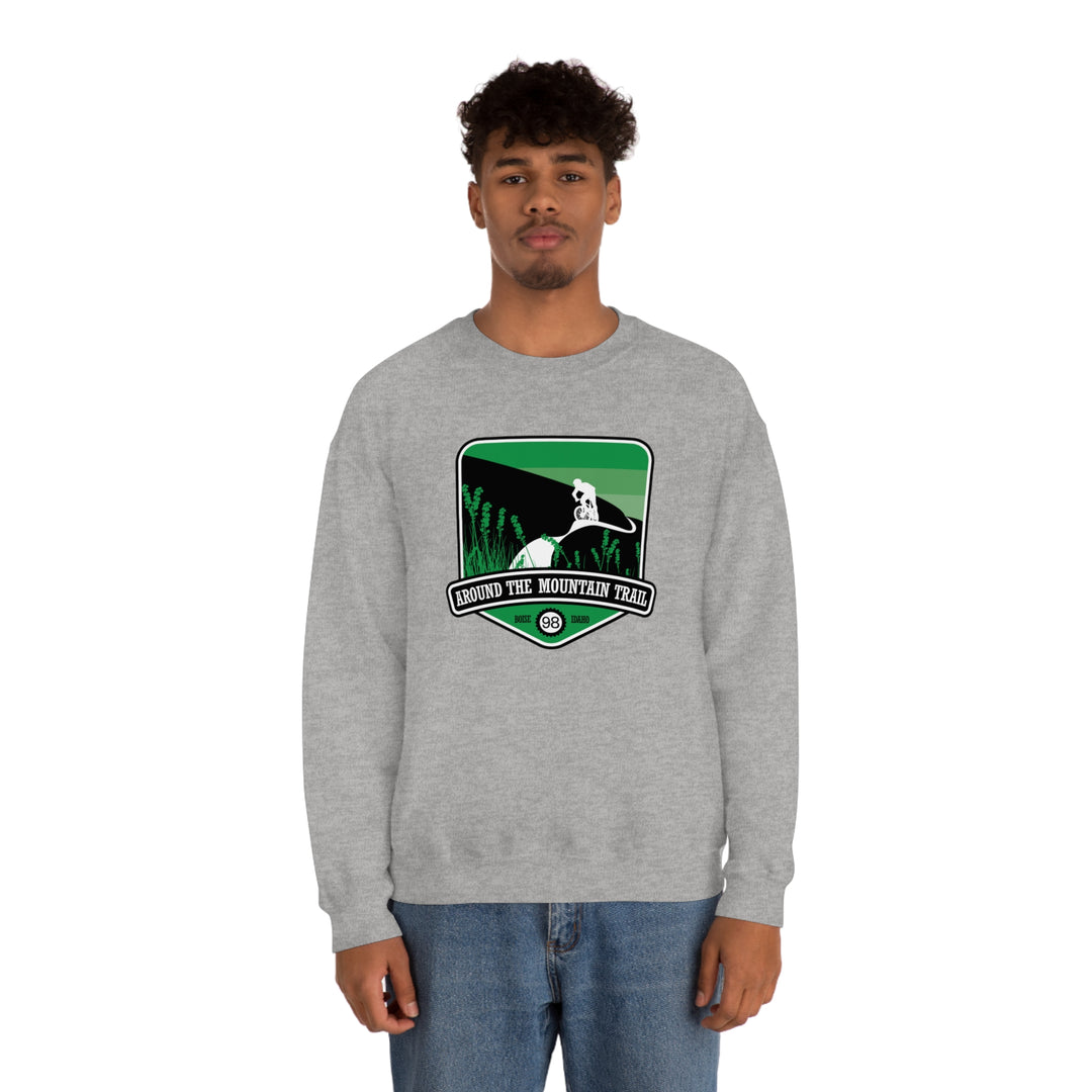 Around the Mountain Trail (98) - Boise, Idaho Unisex Heavy Blend Crewneck Sweatshirt