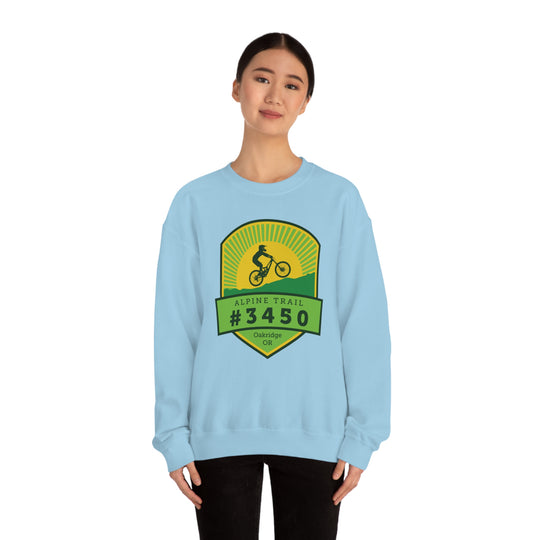 Alpine Trail #3450 - Oakridge, Oregon Unisex Heavy Blend Crewneck Sweatshirt