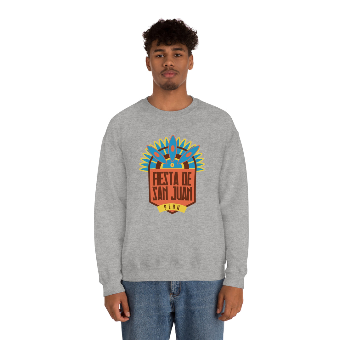 Fiesta de San Juan - Peru Unisex Heavy Blend Crewneck Sweatshirt