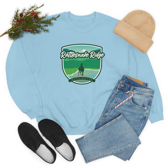 Rattlesnake Ridge - Washington Unisex Heavy Blend Crewneck Sweatshirt