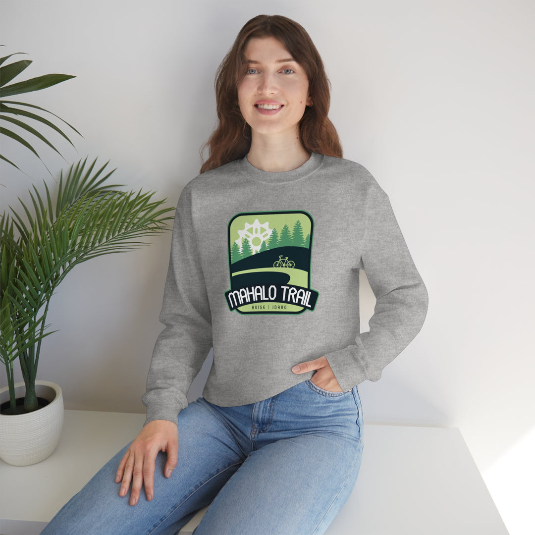 Mahalo Trail - Boise, Idaho Unisex Heavy Blend Crewneck Sweatshirt