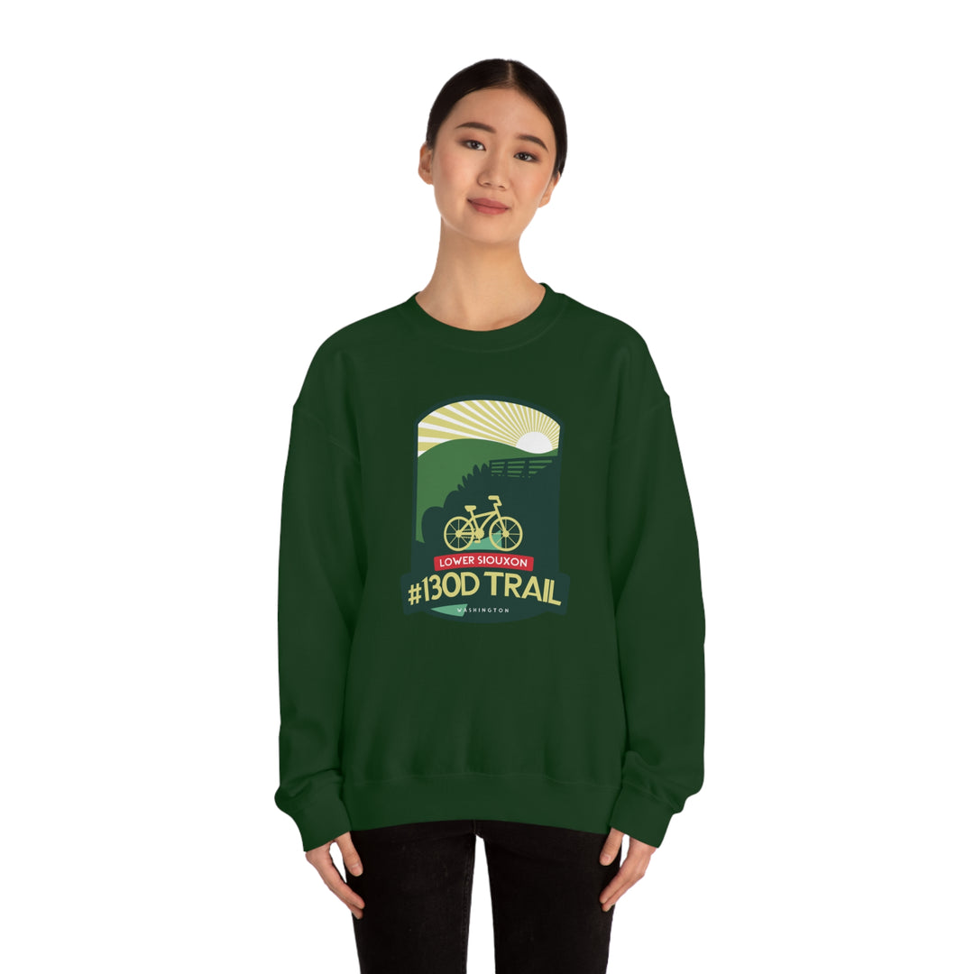 Lower Siouxon #130D Trail - Washington Unisex Heavy Blend Crewneck Sweatshirt