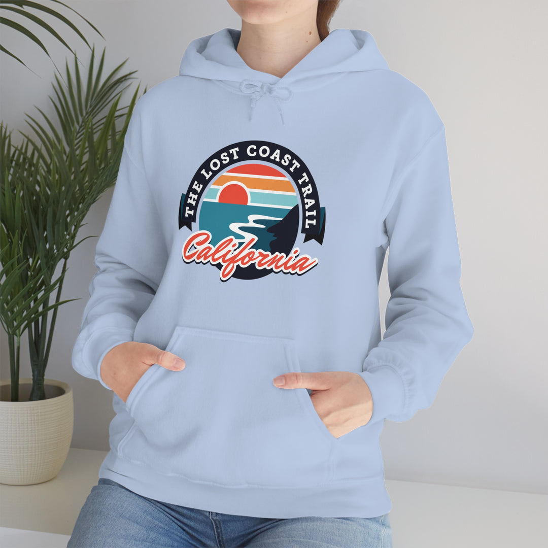 The Lost Coast Trail Unisex Heavy Blend Hoodie Sweatshirt - California, USA hiker gift