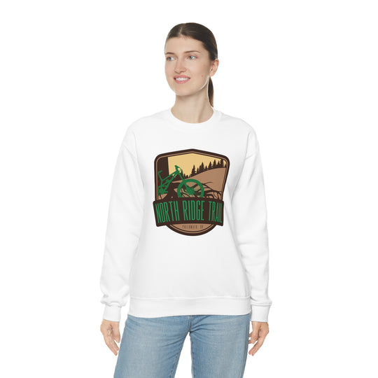 North Ridge Trail - Philomath, Oregon Unisex Heavy Blend Crewneck Sweatshirt