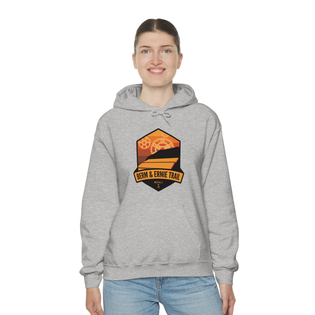 Berm & Ernie Trail - McCall, Idaho Unisex Heavy Blend Hooded Sweatshirt