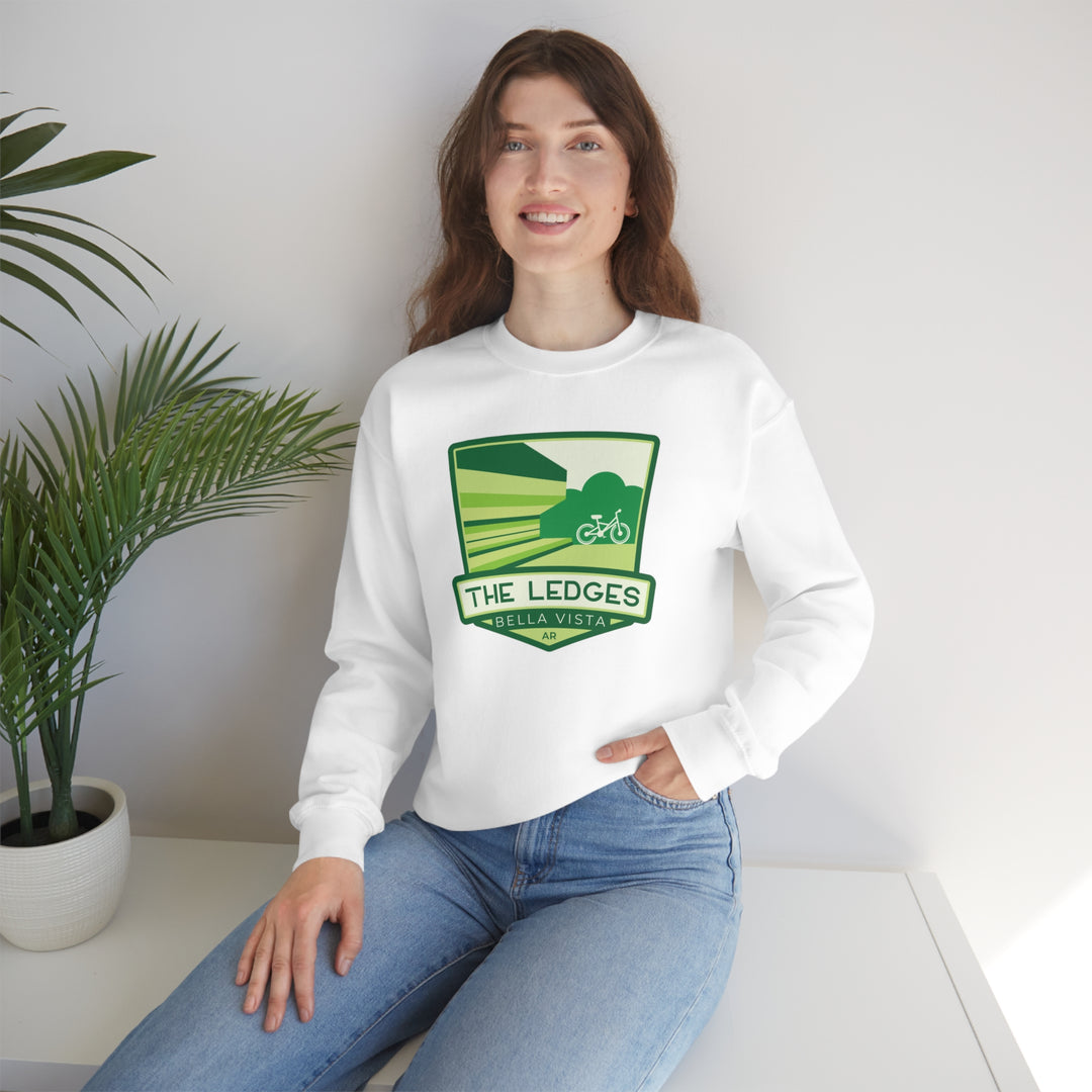 The Ledges - Bella Vista, Arkansas Unisex Heavy Blend Crewneck Sweatshirt