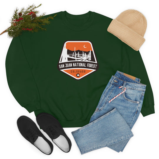 San Juan National Forest - Colorado Unisex Heavy Blend Crewneck Sweatshirt