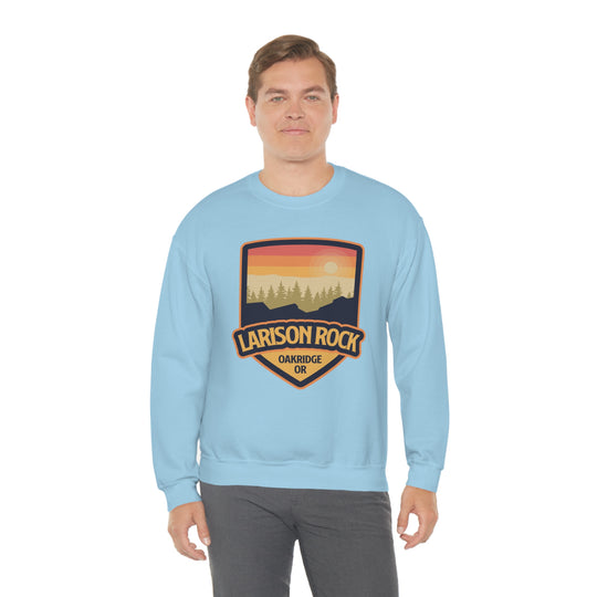 Larison Rock - Oakridge, Oregon Unisex Heavy Blend Crewneck Sweatshirt