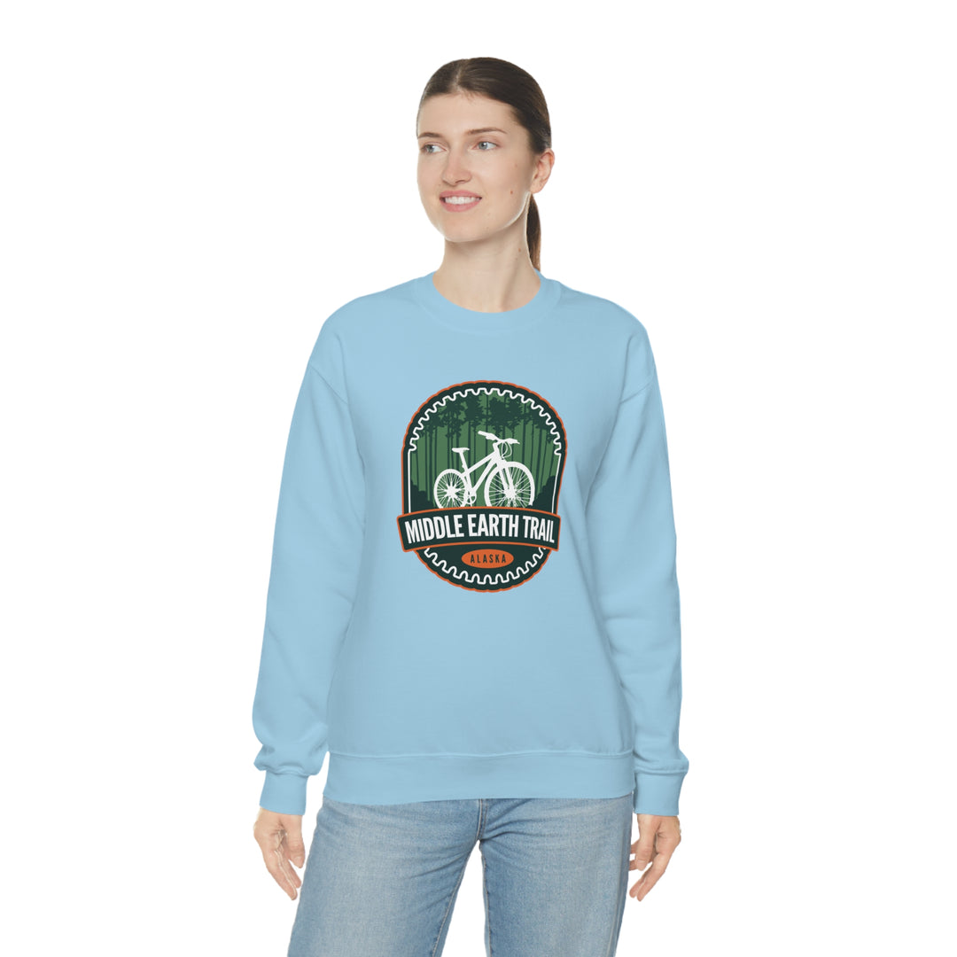 Middle Earth Trail - Alaska Unisex Heavy Blend Crewneck Sweatshirt