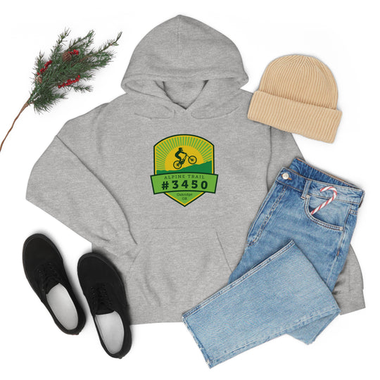 Alpine Trail #3450 - Oakridge, Oregon Unisex Heavy Blend Hooded Sweatshirt