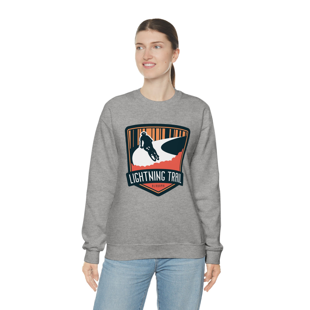 Lightning Trail - Alabama Unisex Heavy Blend Crewneck Sweatshirt