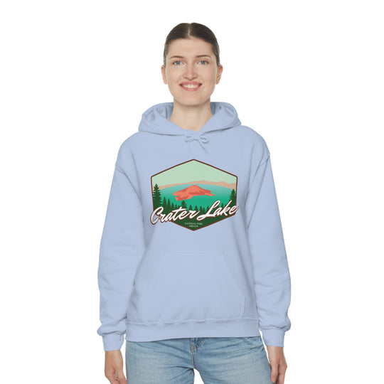 Crater Lake National Park Unisex Heavy Blend Hoodie Sweatshirt Oregon hiker gift