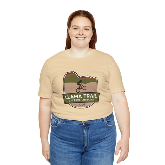 Llama Trail - Big Park, Arizona Unisex T-Shirt