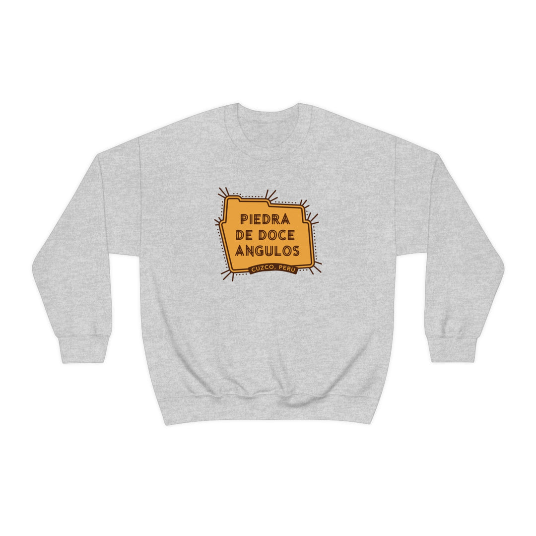 Piedra de doce angulos - Cuzco, Peru Unisex Heavy Blend Crewneck Sweatshirt