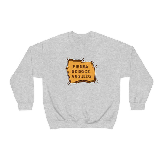 Piedra de doce angulos - Cuzco, Peru Unisex Heavy Blend Crewneck Sweatshirt