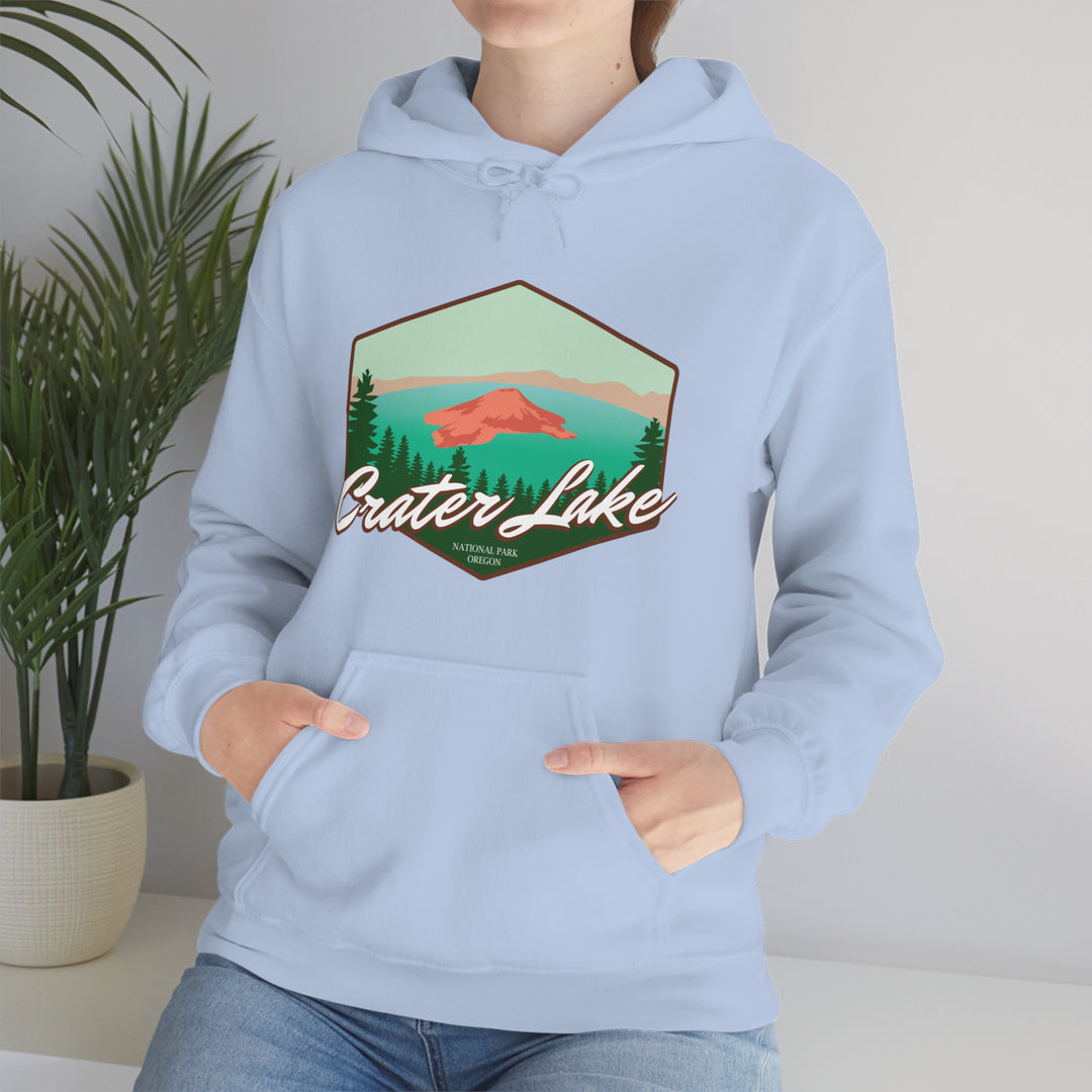 Crater Lake National Park Unisex Heavy Blend Hoodie Sweatshirt Oregon hiker gift