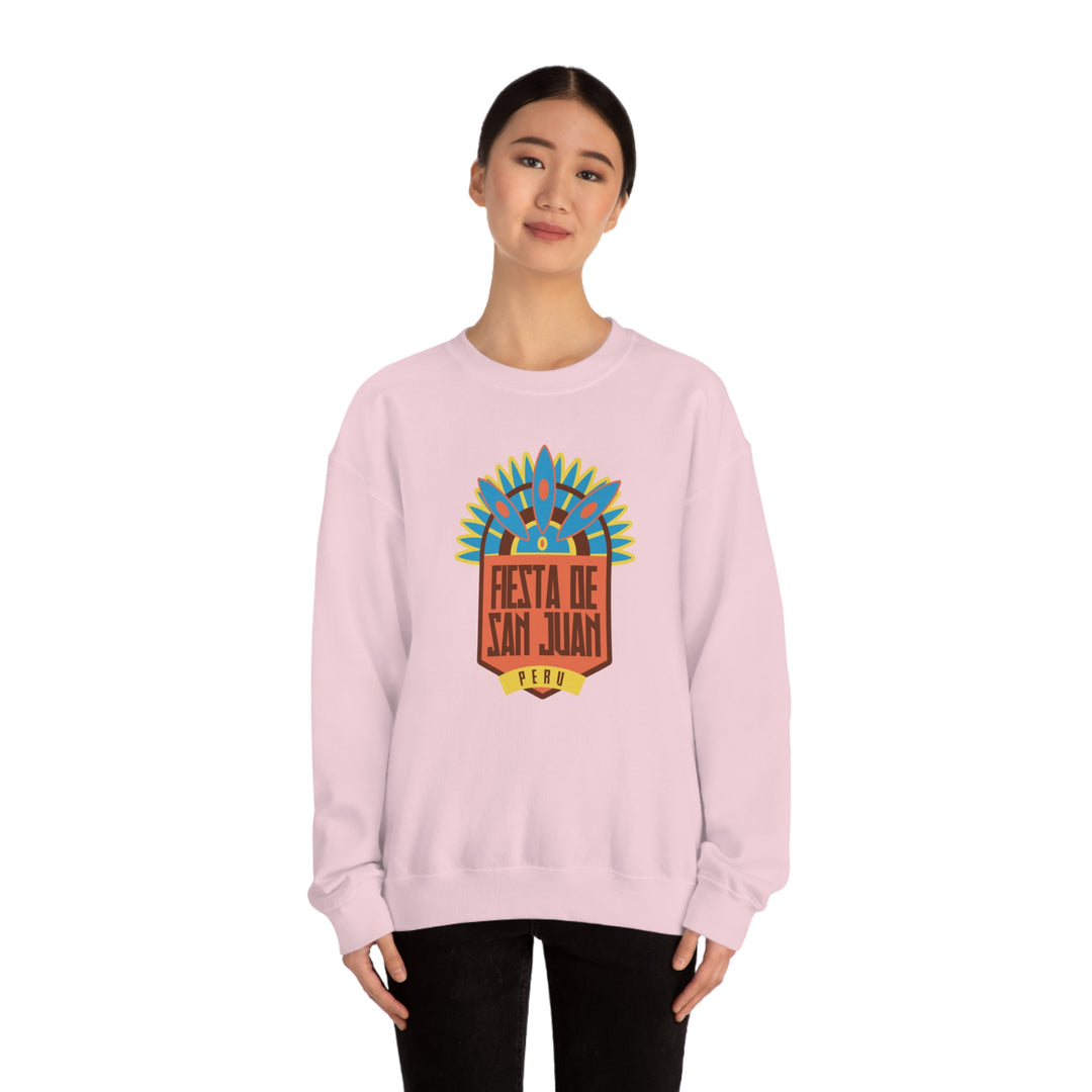 Fiesta de San Juan - Peru Unisex Heavy Blend Crewneck Sweatshirt