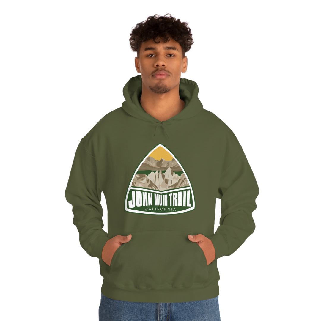 John Muir Trail Unisex Heavy Blend Hoodie Sweatshirt California hiker gift