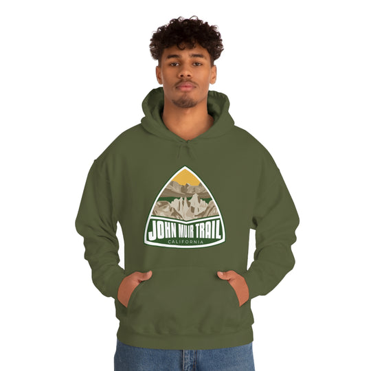 John Muir Trail Unisex Heavy Blend Hoodie Sweatshirt California hiker gift