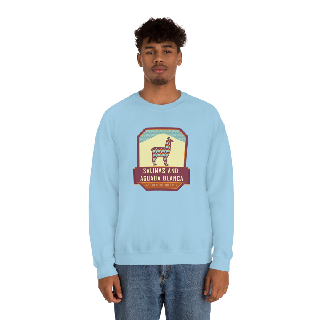 Salinas and Aguada Blanca National Reservation - Peru Unisex Heavy Blend Crewneck Sweatshirt