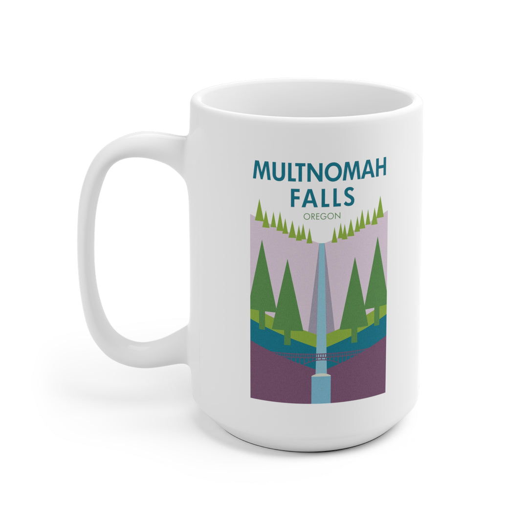 Multnomah Falls Oregon Mug