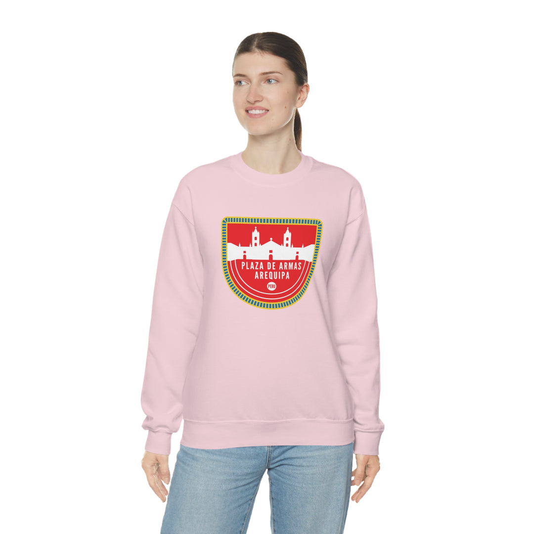 Plaza de Armas Arequipa - Peru Unisex Heavy Blend Crewneck Sweatshirt