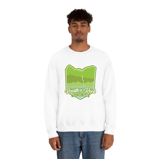 Rooster Rock State Park - Oregon Unisex Heavy Blend Crewneck Sweatshirt