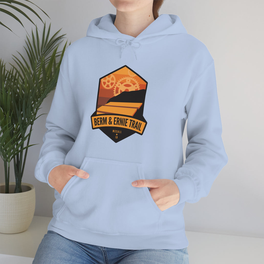 Berm & Ernie Trail - McCall, Idaho Unisex Heavy Blend Hooded Sweatshirt