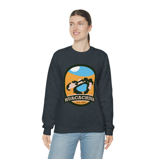 Huacachina - Ica, Peru | Unisex Heavy Blend Crewneck Sweatshirt