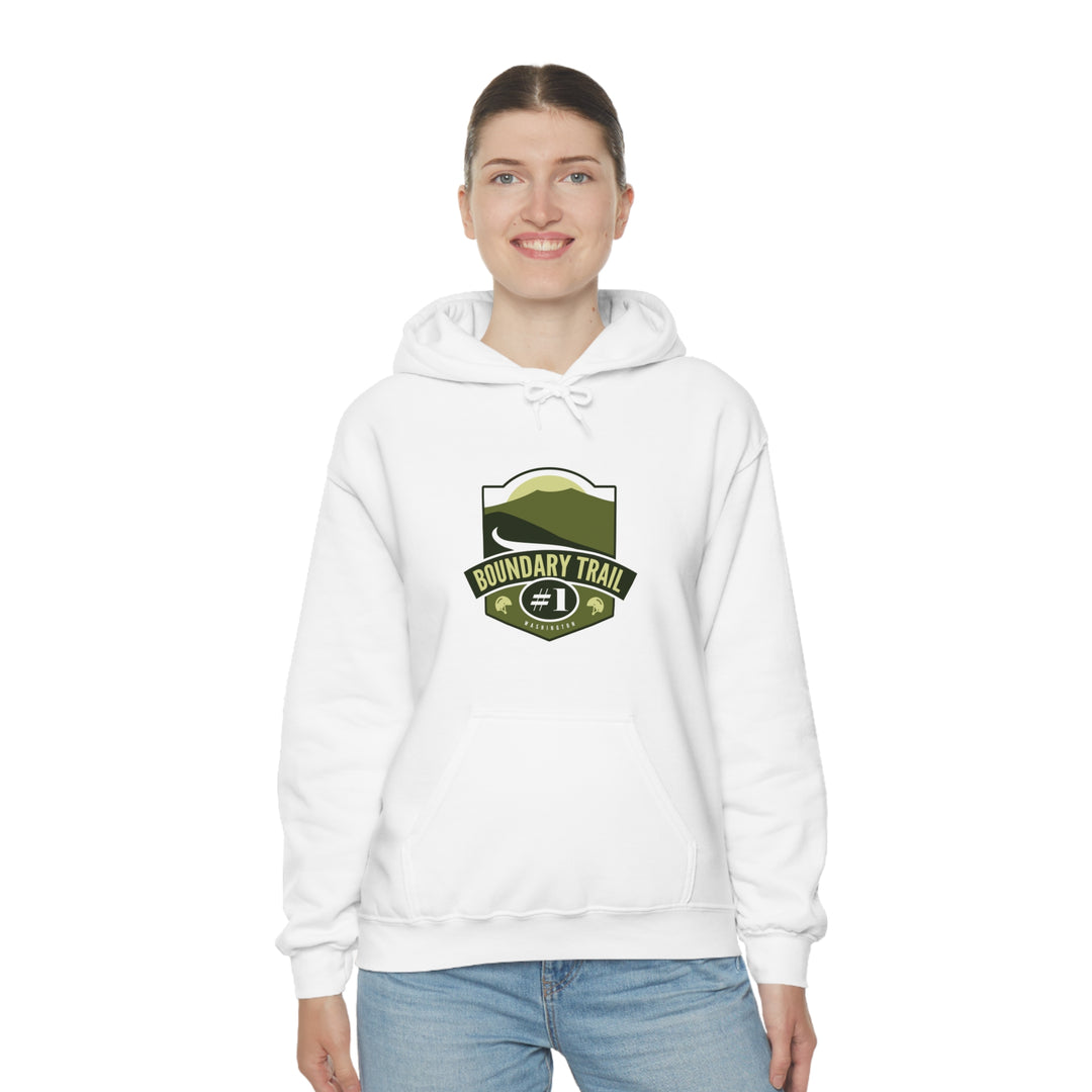 Boundary Trail #1 - Washington Unisex Heavy Blend Hooded Sweatshirt