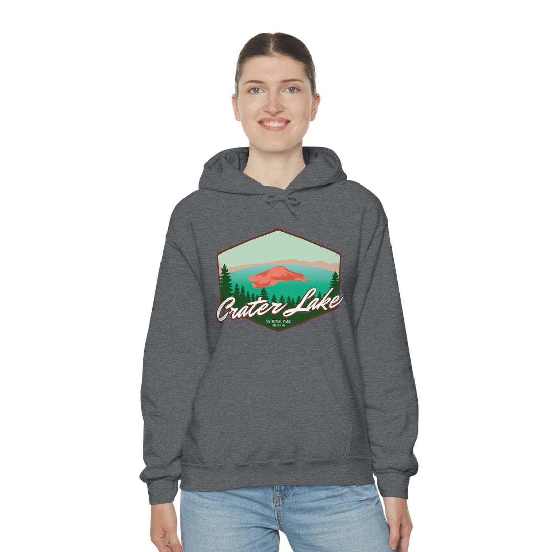 Crater Lake National Park Unisex Heavy Blend Hoodie Sweatshirt Oregon hiker gift