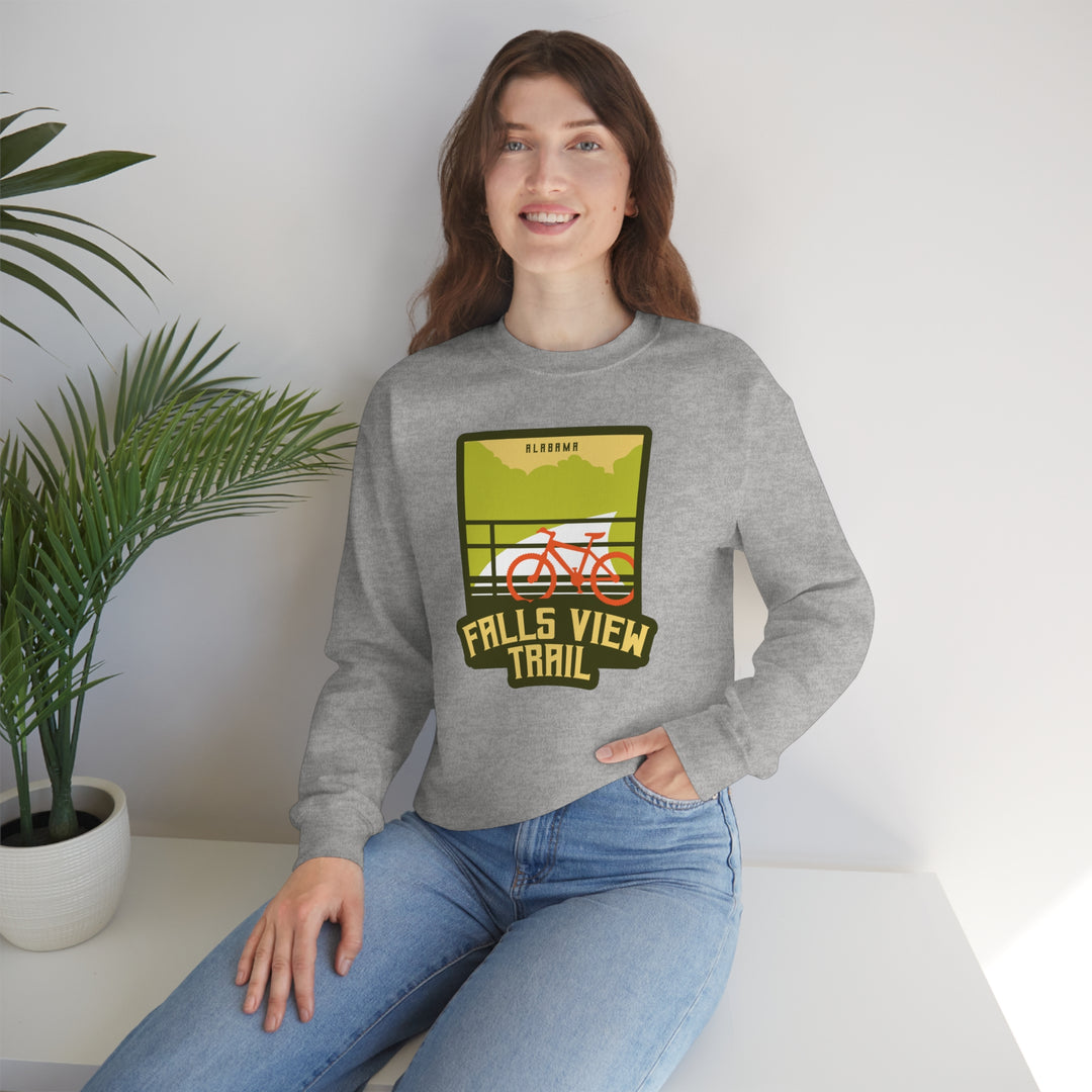 Falls View Trail - Alabama Unisex Heavy Blend Crewneck Sweatshirt