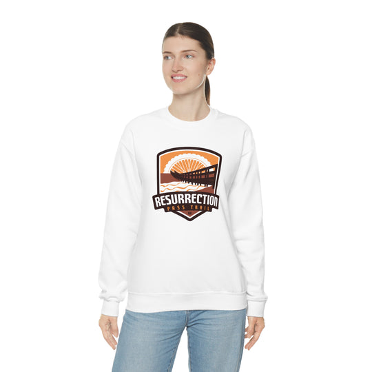 Resurrection Pass Trail - Alaska Unisex Heavy Blend Crewneck Sweatshirt