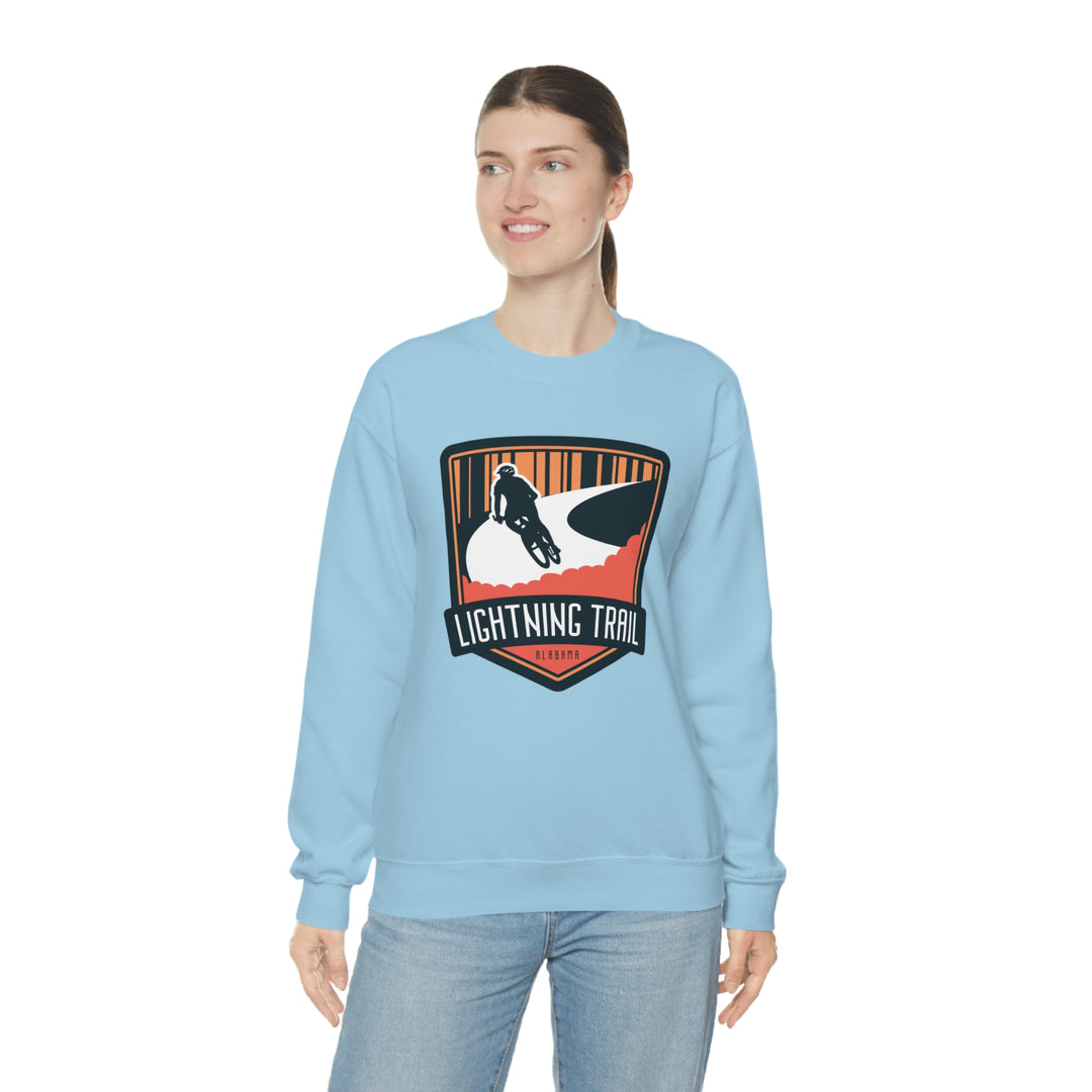 Lightning Trail - Alabama Unisex Heavy Blend Crewneck Sweatshirt