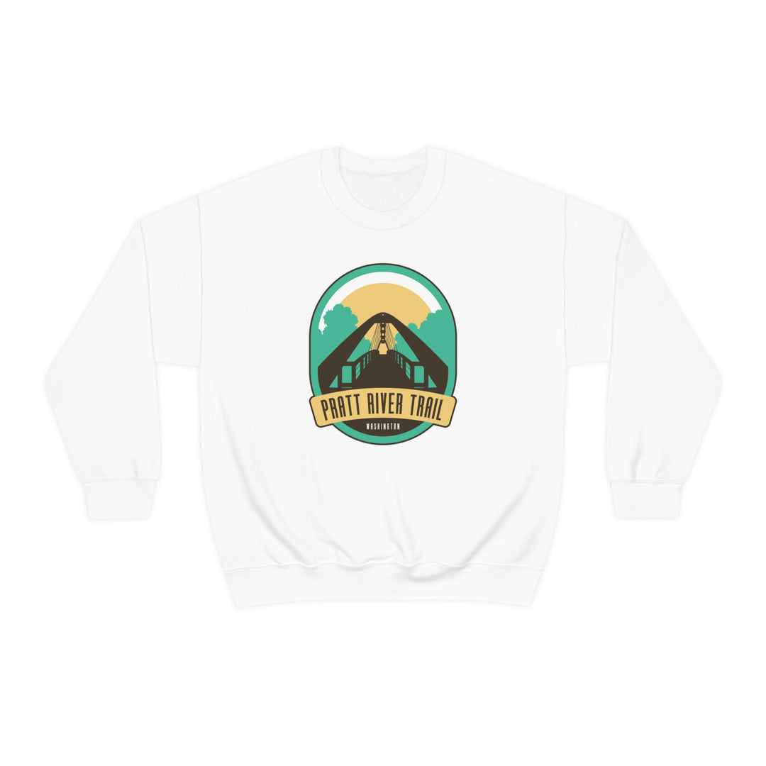 Pratt River Trail - Washington Unisex Heavy Blend Crewneck Sweatshirt