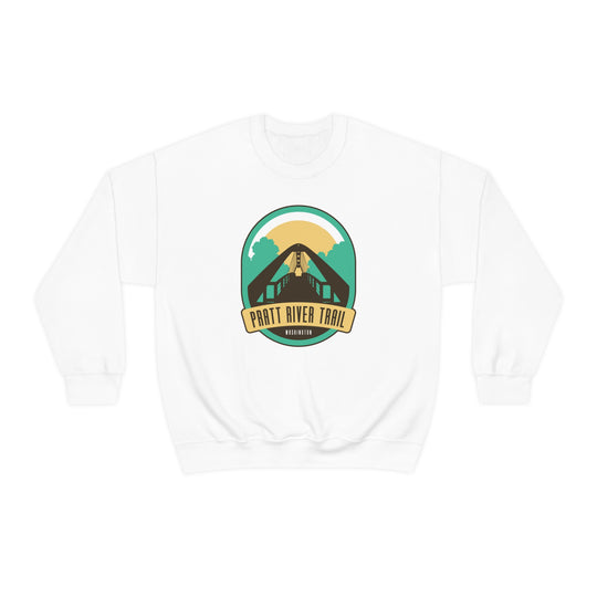 Pratt River Trail - Washington Unisex Heavy Blend Crewneck Sweatshirt