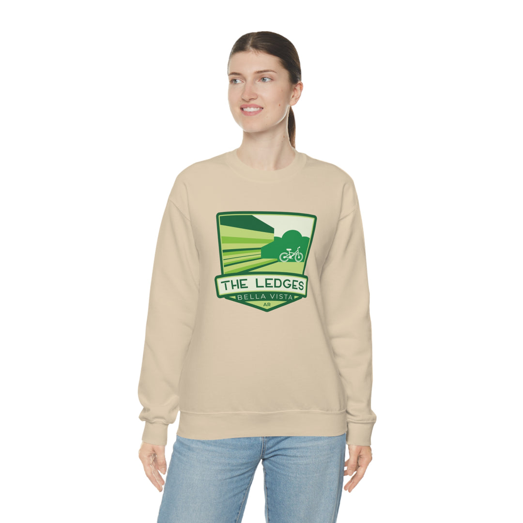 The Ledges - Bella Vista, Arkansas Unisex Heavy Blend Crewneck Sweatshirt