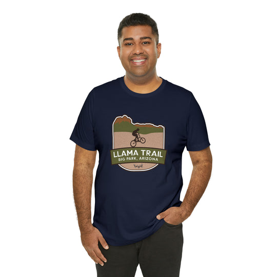 Llama Trail - Big Park, Arizona Unisex T-Shirt