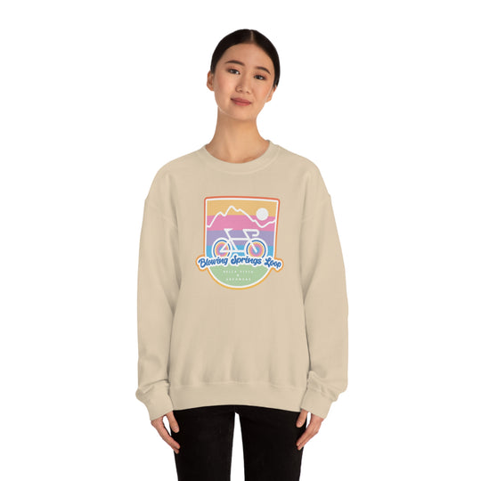 Blowing Springs Loop - Bella Vista, Arkansas Unisex Heavy Blend Crewneck Sweatshirt