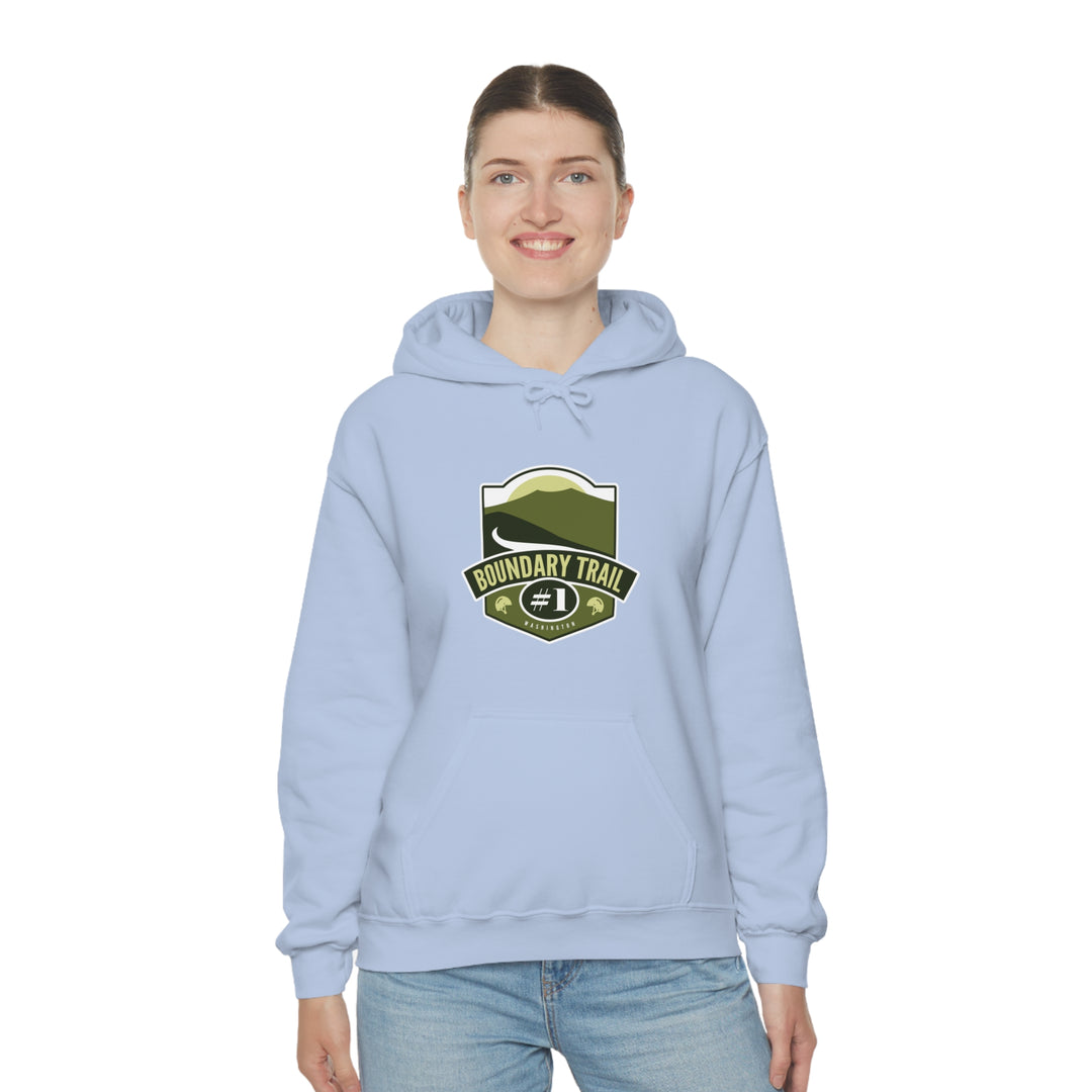 Boundary Trail #1 - Washington Unisex Heavy Blend Hooded Sweatshirt