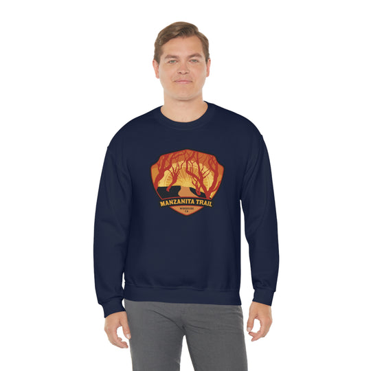 Manzanita Trail - Woodside, California Unisex Heavy Blend Crewneck Sweatshirt