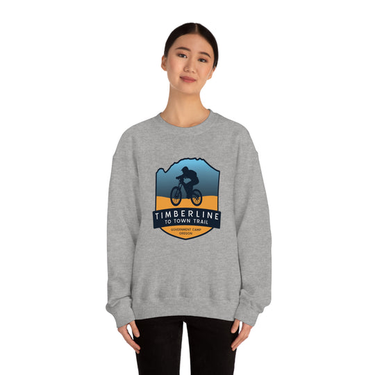 Timberline to Town Trail - Government Camp, Oregon Unisex Heavy Blend Crewneck Sweatshirt