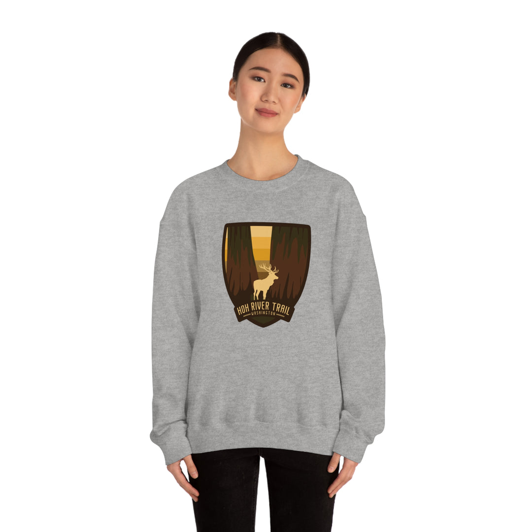 Hoh River Trail - Washington Unisex Heavy Blend Crewneck Sweatshirt