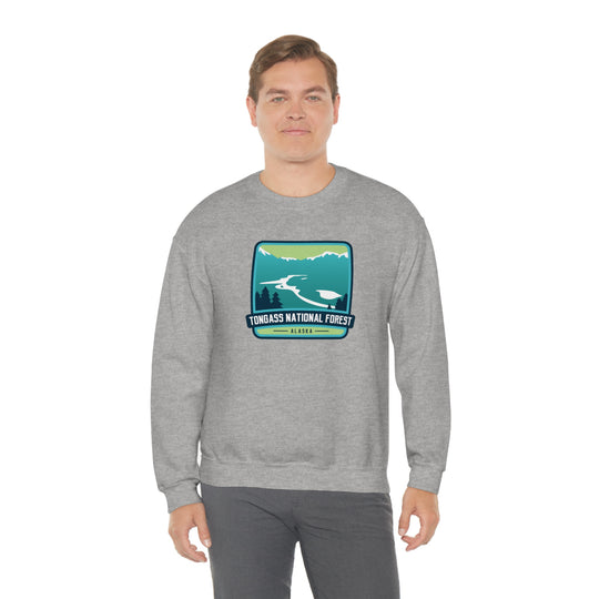 Tongass National Forest - Alaska Unisex Heavy Blend Crewneck Sweatshirt