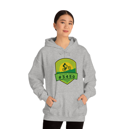 Alpine Trail #3450 - Oakridge, Oregon Unisex Heavy Blend Hooded Sweatshirt