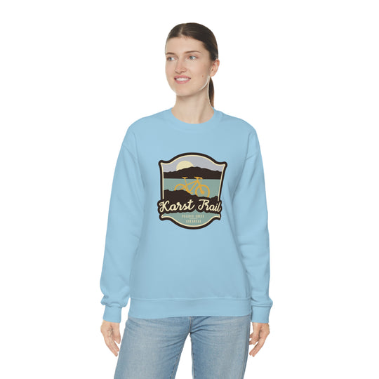 Karst Trail - Prairie Creek, Arkansas Unisex Heavy Blend Crewneck Sweatshirt