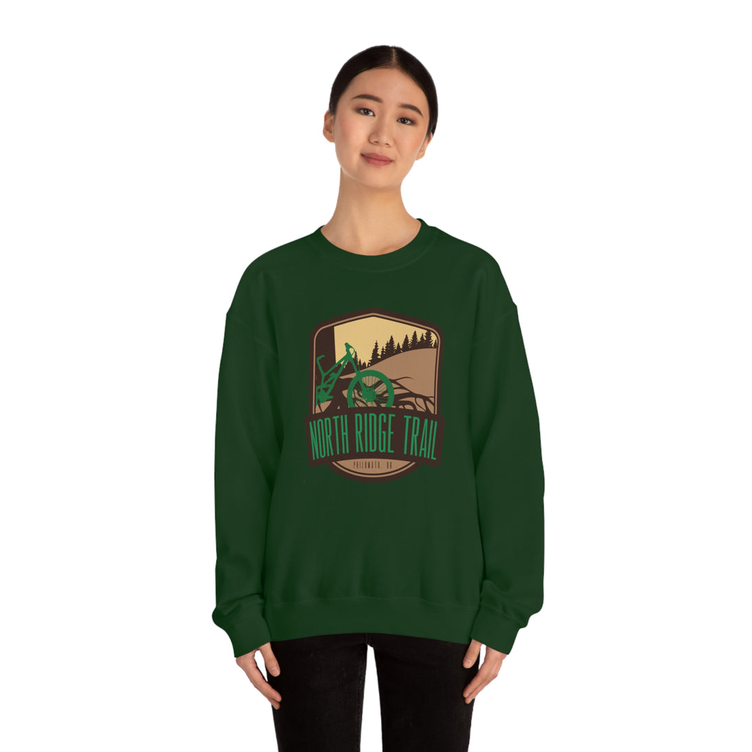 North Ridge Trail - Philomath, Oregon Unisex Heavy Blend Crewneck Sweatshirt