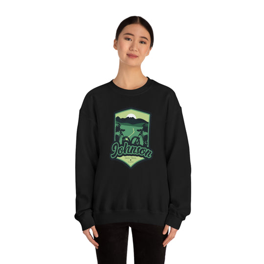 Johnson Pass Trail - Alaska Unisex Heavy Blend Crewneck Sweatshirt