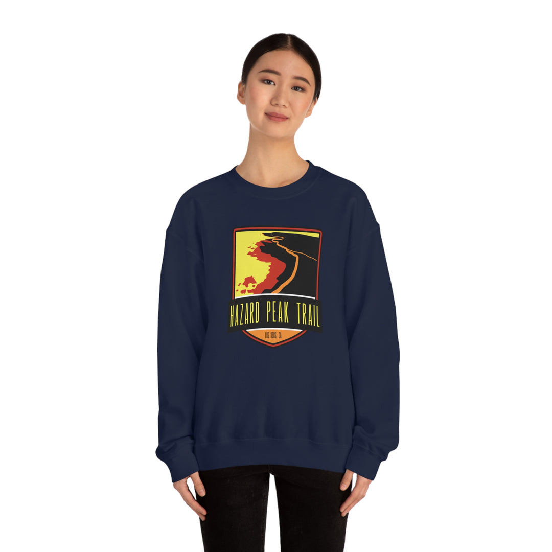 Hazard Peak Trail - Los Osos, CA Unisex Heavy Blend Crewneck Sweatshirt