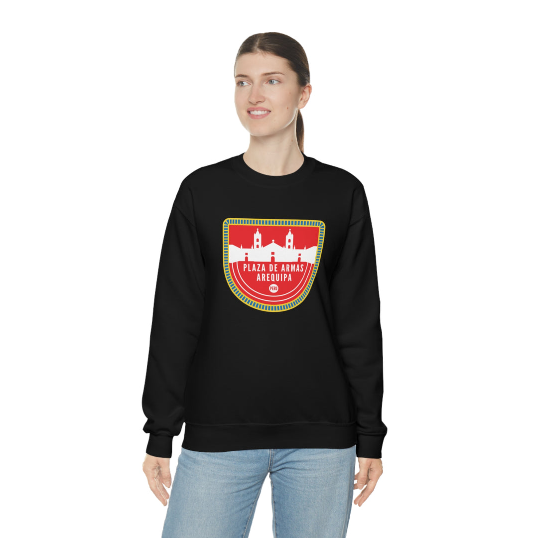 Plaza de Armas Arequipa - Peru Unisex Heavy Blend Crewneck Sweatshirt